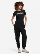 Футболка женская adidas Loungewear Essentials Slim Logo — фото №3