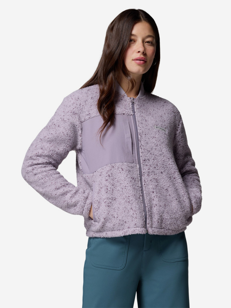 Джемпер флисовый женский Columbia Stellar Path Fleece Bomber Full Zip — фото №2