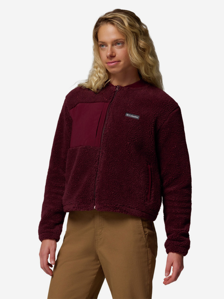 Джемпер флисовый женский Columbia Stellar Path Fleece Bomber Full Zip — фото №2