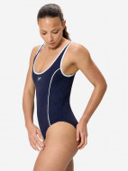 Купальник слитный женский Speedo Texture Bound Scoop — фото №3
