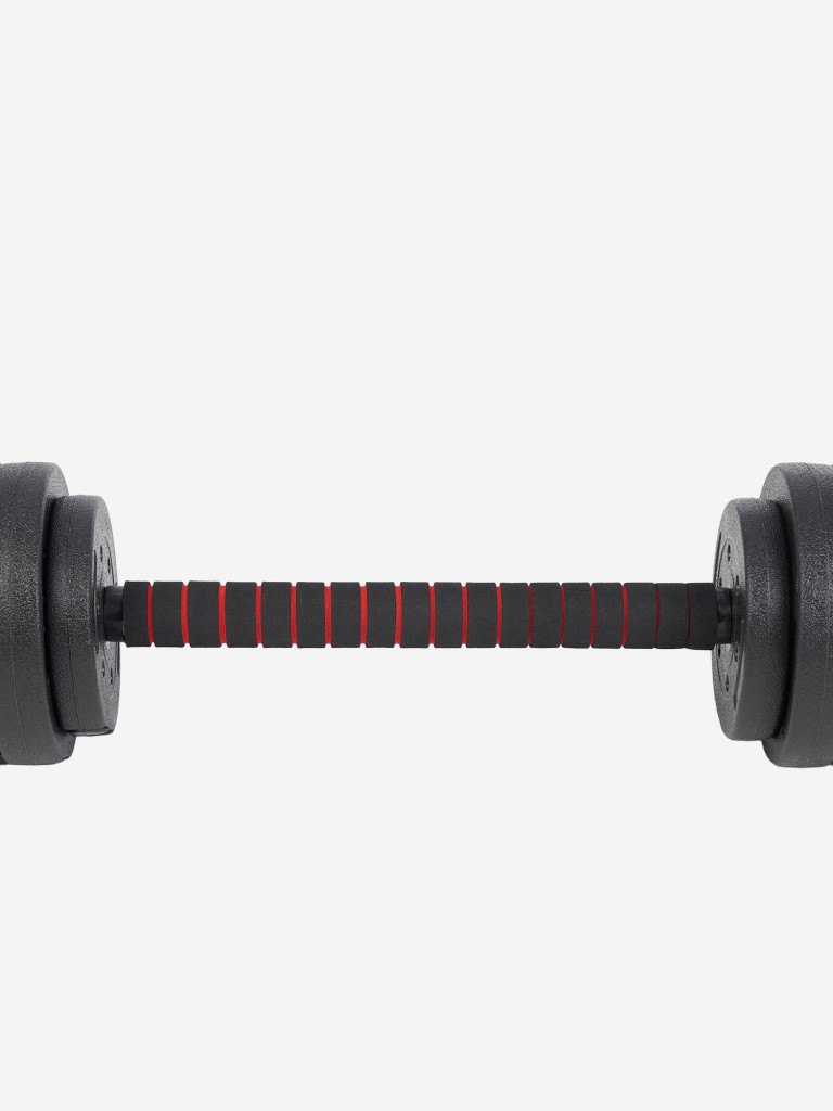 Torneo пластик дискілері бар гантельдер жинағы, 20 кг — фото №8