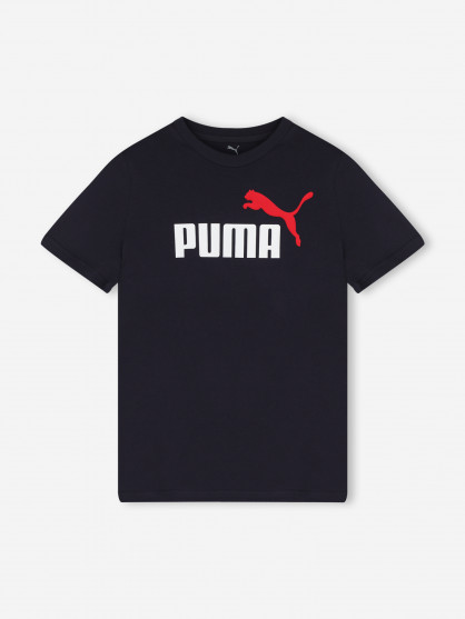 PUMA Ess 2 Color No.1 Logo ұлдарға арналған футболкасы