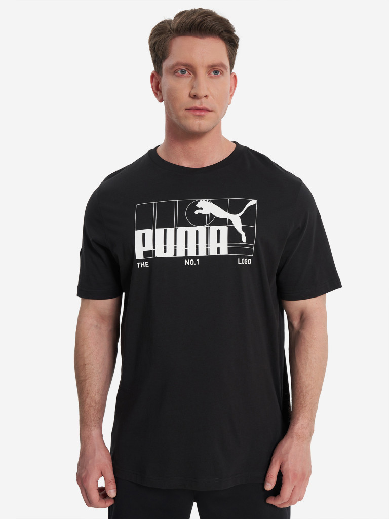 Футболка мужская PUMA Graphic No.1 Logo — фото №2