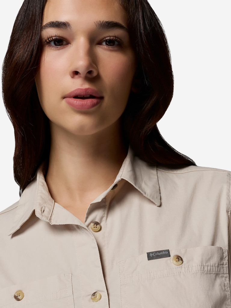 Columbia Brea Falls Woven SS әйелдер қысқа жеңді жейдесі — фото №5