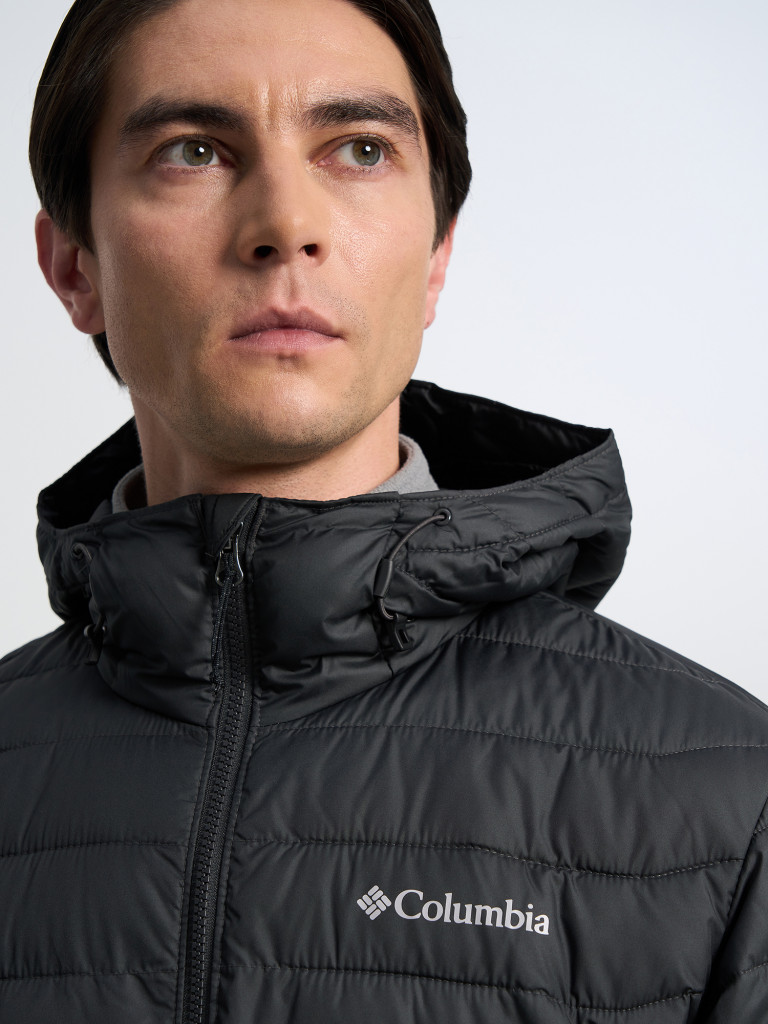 Columbia Powder Lite II Hooded Jacket ерлер жылы курткасы